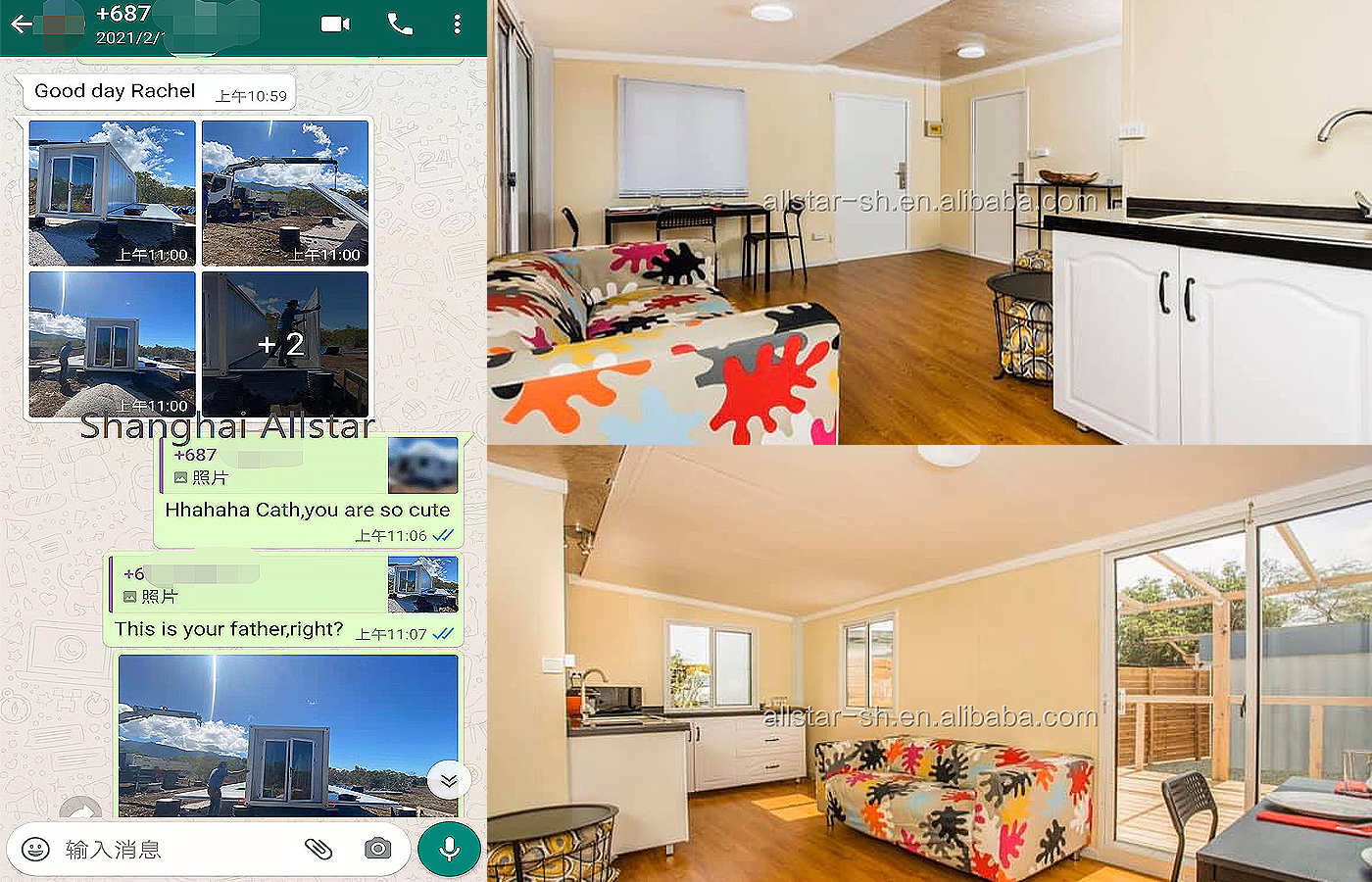 Container extensibil de 40 de picioare, de lux, personalizat, cu placă exterioară din metal Container extensibil de 40 de picioare, de lux, personalizat, cu placă exterioară din metal
