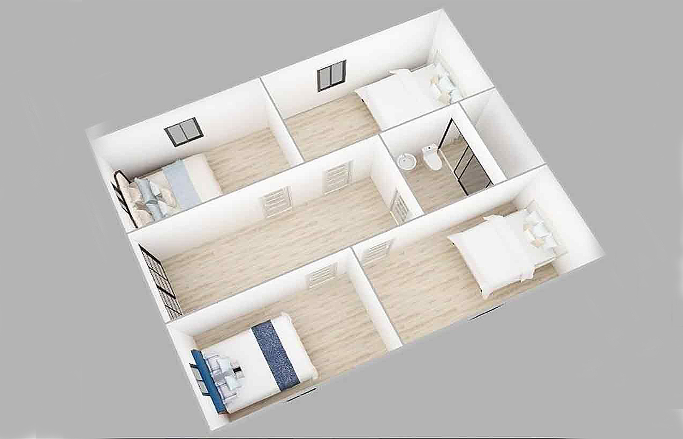 Container extensibil de 40 de picioare, de lux, personalizat, cu placă exterioară din metal Container extensibil de 40 de picioare, de lux, personalizat, cu placă exterioară din metal