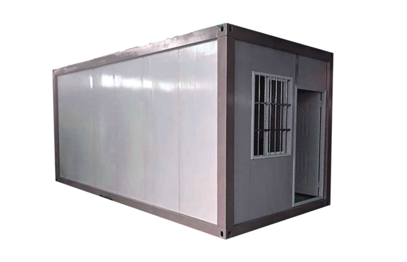 Casă portabilă de containere prefabricate de 20 de picioare Birou rentabil Casă portabilă de containere prefabricate de 20 de picioare Birou rentabil